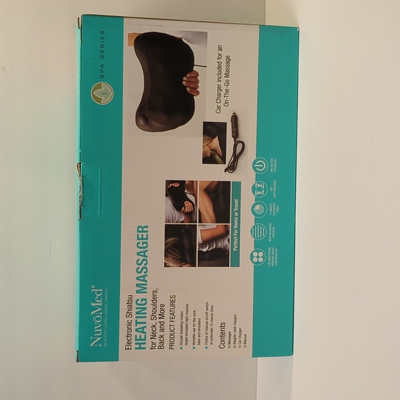 Novo Med Heating Massaging NWOT in Original Box - Picture 2 of 3